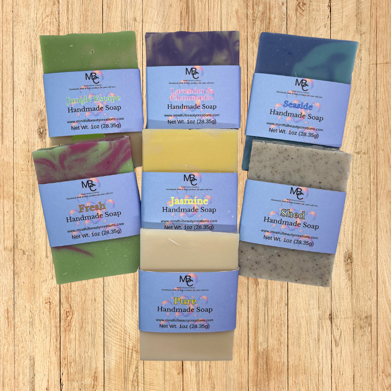 Handmade Bar Soap- Sample Pack
