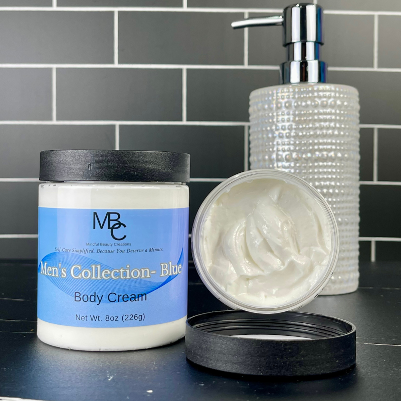 Men's Body Cream- Blue