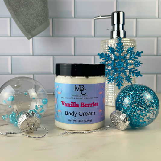 Body Cream- Vanilla Berries