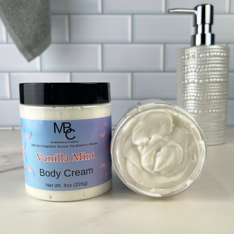 Body Cream- Vanilla Mint